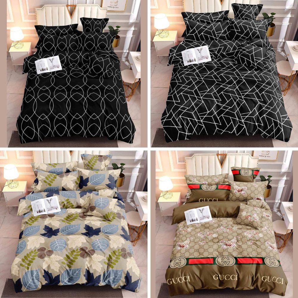 (Full Size Sab Collection) 3 in 1 Canadian Cotton Bedding Set