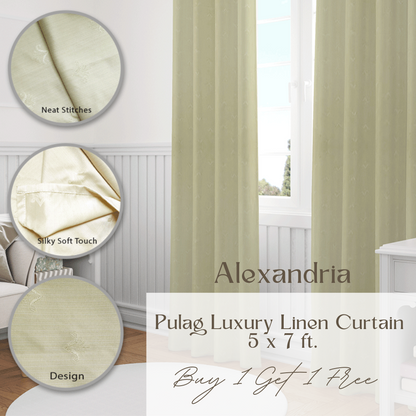 Pulag Luxury Linen Curtain - 5 x 7 ft.