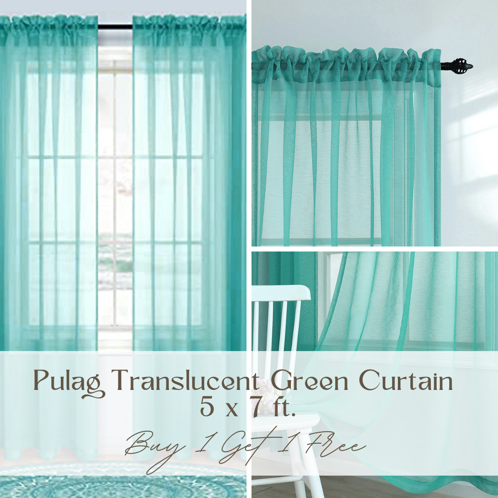 Pulag Translucent Curtain, 5 x 7 ft.