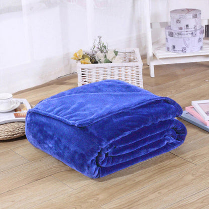 Pulag Super Soft Microfiber Fleece Blanket Solid, 59 x 78 inch (150 x 200 cm)